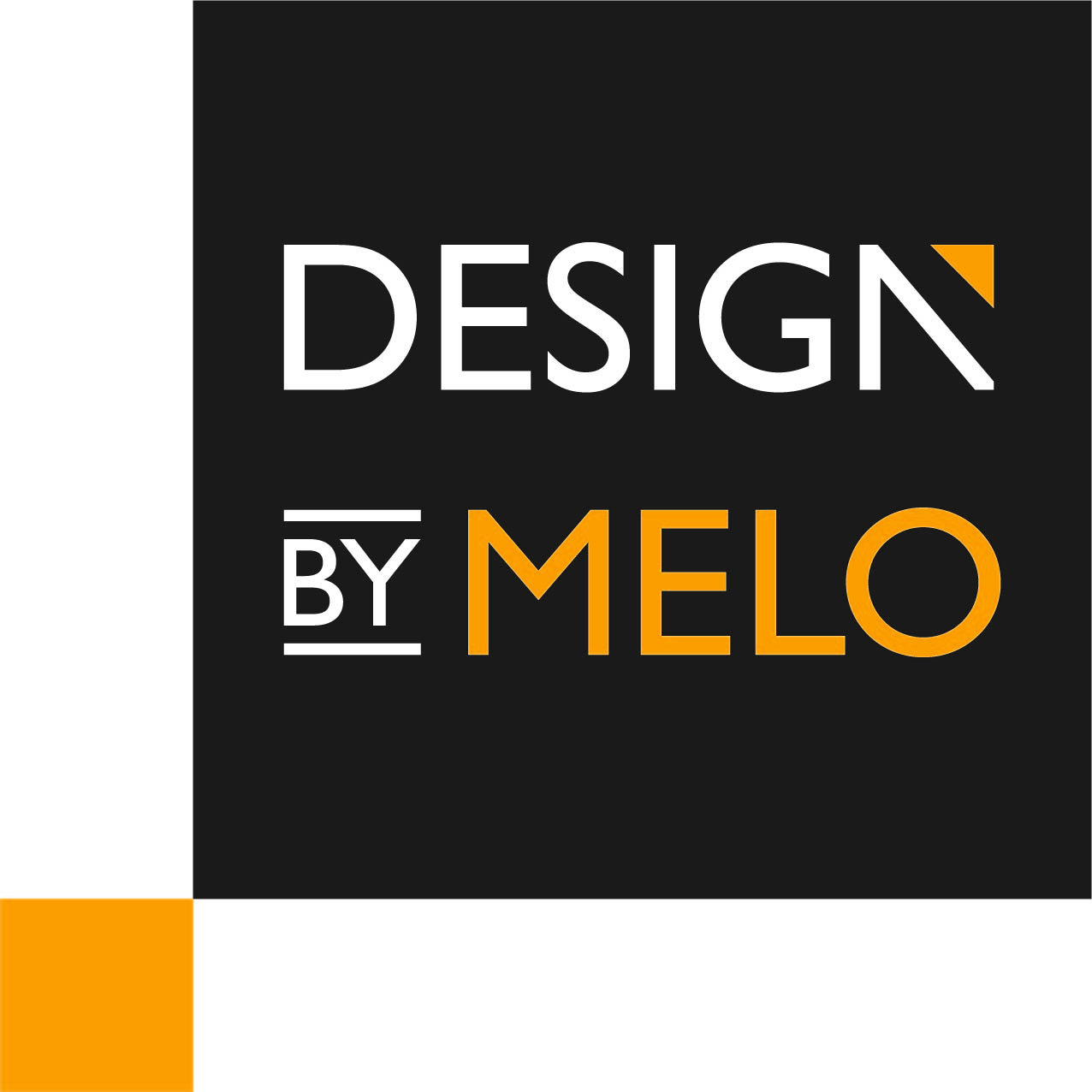Design by Melo logo